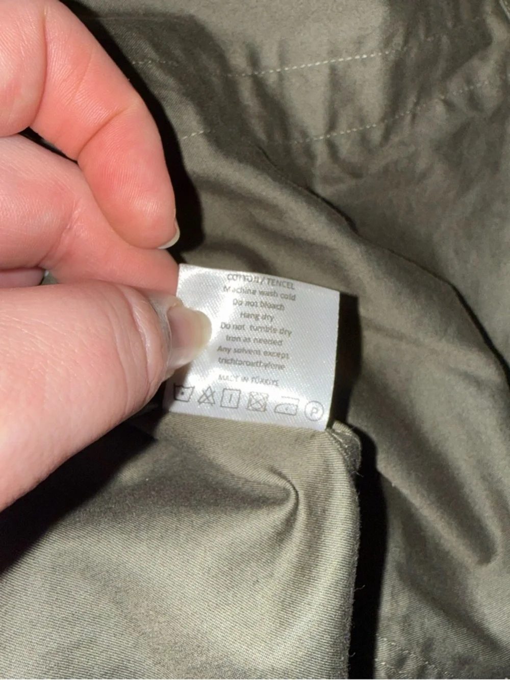 Teddy Stratford zip fit button up shirt Large - Picture 4 of 5